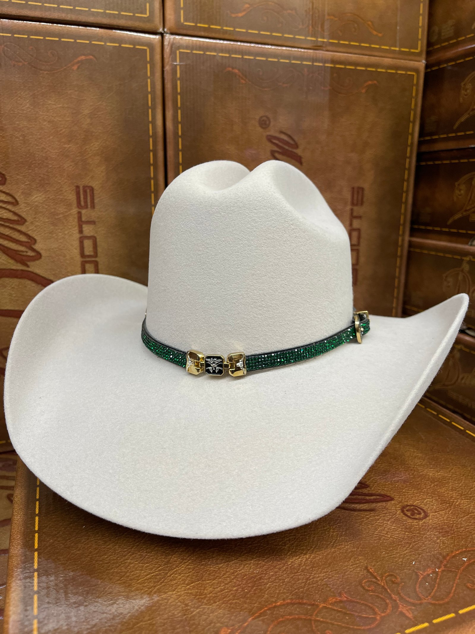 Green Rhinestone