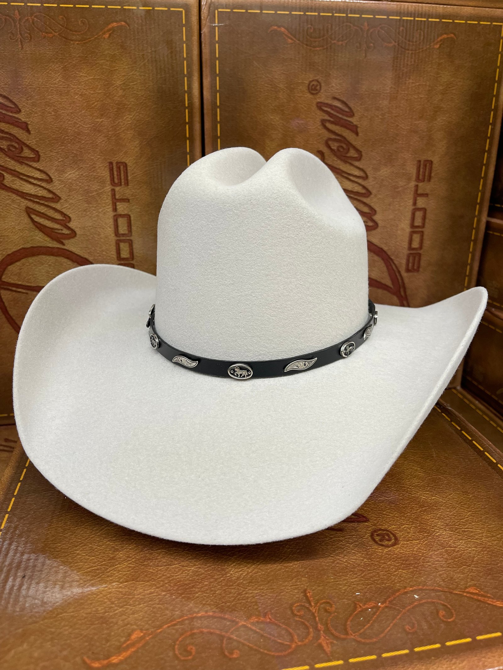 Horse Black Leather